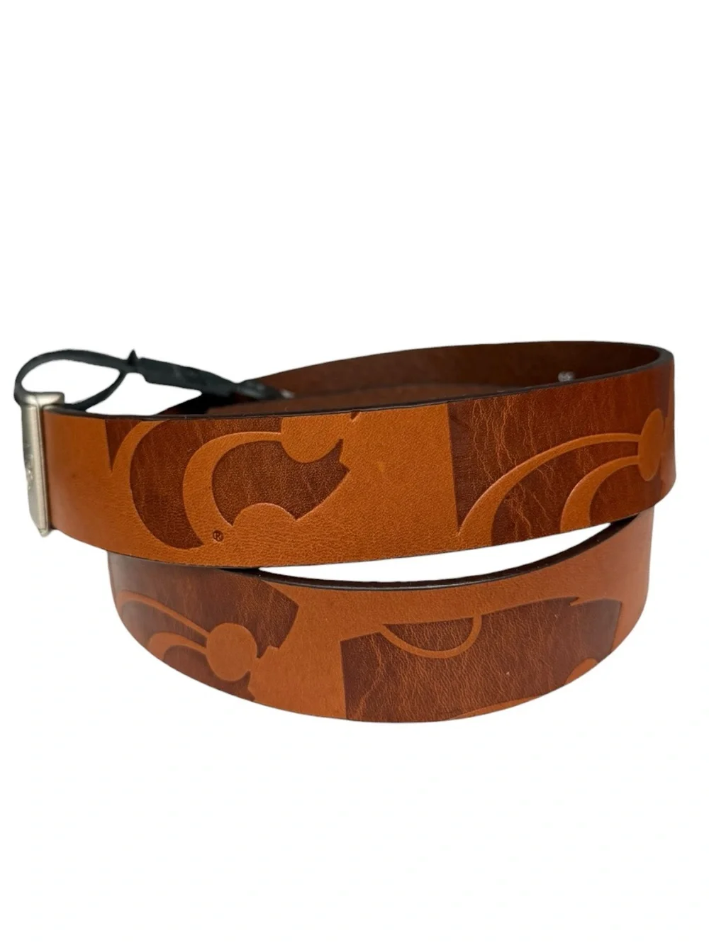 Eagle Wings Kansas State Wildcats Brown Leather Belt Size 34